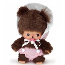 Monchhichi Plush S Size Bebichhichi Girl Doll Japan New picture