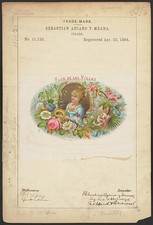 Photo:Sebastian Azcano y Meana 1884 Flor De Las Villas Cigars Trade-Mark picture