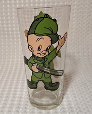 Vintage 1973 Elmer Fudd Pepsi Collector Series Tall Tumbler Glass Cup Warner Bro picture