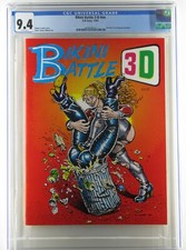 Bikini Battle 3D 1991, CGC 9.4 WP, Rarest Robert Crumb Comic Book in CGC Census picture