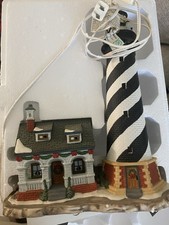 Celebration Harborside Village Cape Hatteras Deluxe Porcelain Lighted House picture