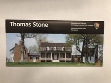 2026 Thomas Stone National Historic Site Park Unigrid Brochure Map NEWEST MD picture