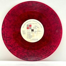 1958 Rainier Beer Waltz Red Vinyl Advertising Record Seattle Brewing Breweriana picture