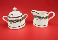 NEW - READ DESC - Spode Christmas Memories Sugar & Creamer Holiday Set picture