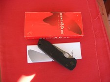 BENCHMADE CHINA BM10750BP VEX FIRST PRODUCTION G-10 BLACK HANDLES KNIFE picture