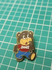 Vtg Shoney's Bear Restaurant Gold Tone Lapel Pin picture