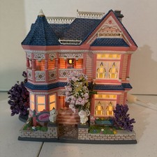 2002 Dept 56 Barbie Dream House - DAMAGED - LIGHT WORKS picture