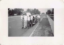 1950 Chevrolet Bel Air Two Door Photos Young Men Stuffing Oven Trunk Silly Pals picture