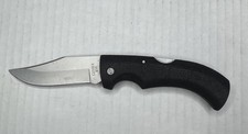 Gerber Portland OR USA 650 Lockback Black Rubberized Handles 4 3/4”clsd NICE picture