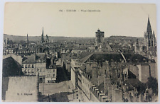 Vintage Dijon France Vue Generale Aerial View Postcard P163 picture