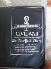 Civil War New York Times 5 Complete Commemorative Facsimile Newspaper Editions picture