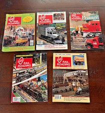 5 O Gauge Railroading Magazines 1992–1993 OGR 2 & 3 Rail Journal Vintage Lot picture
