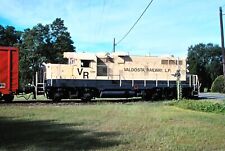 VALDOSTA RAILWAY (VR) GP10 1284 Original Kodak slide--Ex. Illinois Central (IC) picture