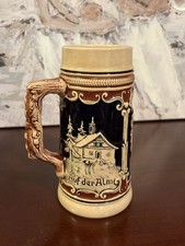 Vintage Lüchow's German Restaurant NYC Ceramic Beer Stein Western Germany picture