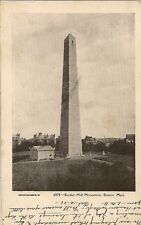 BUNKER HILL MONUMENT BOSTON POSTCARD UNITED STATES picture