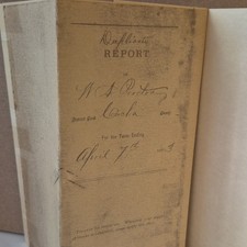 1883 Concho County, Texas District Court Legal Report Illegal Card Playing Case picture