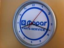 Mopar Hemi Parts Service Garage Mechanic Man Cave Bar Advertising Clock Sign picture