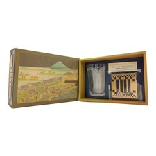 Imperial Hotel Frank Lloyd Wright Old Imperial Bar 10oz Glass Unused from Japan picture