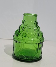 Vintage Wheaton Glass Green Herb Finley Rifle Company Bottle picture