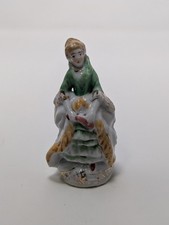 Vintage LADY FIGURINE Victorian, COLONIAL, Southern Belle REGAL & CHARMING Japan picture