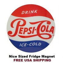 685 - Vintage Pepsi Cola Sign Fridge Refrigerator Magnet picture