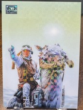Luke Skywalker 2026 Topps Chrome Star Wars Galaxy On Hoth X-Fractor /10 picture