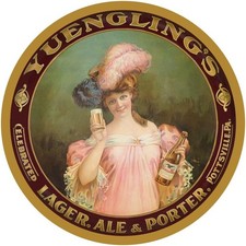 Yuengling's Lager, Ale, Porter Beer of Pottsville NEW METAL SIGN: 12