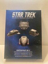 NEW 2016 Eaglemoss Star Trek Starships Shuttlecraft Set 2 See Description picture