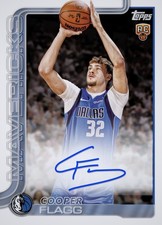 2025-26 Topps NBA Flagship Cooper Flagg Auto RC Dallas NBA DIGITAL Collect picture