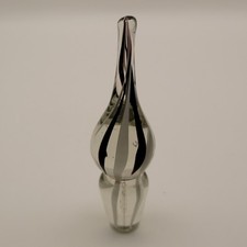 Vintage Kanawha Glass 1973 Striped 