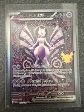 Mewtwo ex 151/128 - Pokemon 30th Anniversary- Special Illustration Rare NM picture