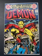 Demon # 1  Excellent 1972 comic book w Jack Kirby picture