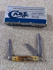 Case XX 5333 SS Stag Small Stockman Tested Centennial 1889-1989 NIB picture