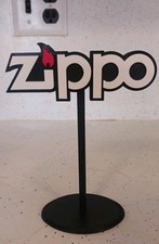 Zippo Lighters Cigar Cigarette Miniature Display Sign *One Sided* 5.75