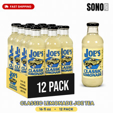 Joe Tea Classic Lemonade 20 Fl Oz, 12 Pack Glass Bottles picture