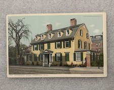 Wadsworth House Cambridge Massachusetts Landmark Postcard Unposted picture