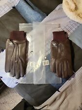 2 Pair Army Air Force Type A-10 Gloves-Reproduction New IP. Brown Size XL AND L picture