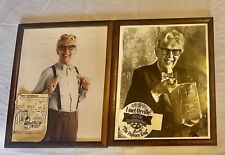 Vintage Orville Redenbacher Autograph Photograph Lot I Met Popcorn King Sticker picture
