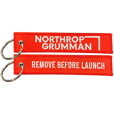 BL6-013 Northrop Grumman REMOVE BEFORE LAUNCH Keychain or Luggage Tag or zipper picture