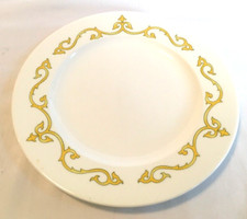 Pfaltzgraff Madelaine 8-1/8” Accent Salad Plate Yellow Trim OR Dessert Plate VTG picture