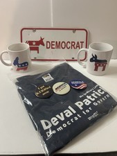 A Lot of Vintage Democratic Party and Political Campaign Memorabilia. picture