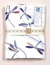 Japanese Cotton Tenugui Tapestry Hand Towel Bento Fukukoi Lucky Charm Rabbits picture