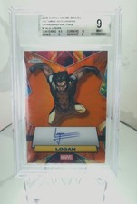 2025 Topps Marvel Chrome Logan (Wolverine) Facsimile Autograph Orange /25 #FA-LG picture