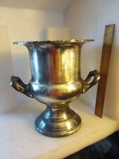 Vintage Award Silver Plate Champaign Bucket From Peterbilt Trucks To Lease Co... picture