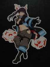 Tamaki Kotatsu Fire Force Glossy Sticker Anime Waterproof picture