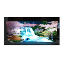 Vintage First Waterfall Large Moving Light Picture 39x19 Lights-up & Audio picture