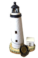 LEFTON HISTORIC AMERICAN LIGHTHOUSE 01124 OCRACOKE  NC  (1823)-ILLUMINATED 1993 picture