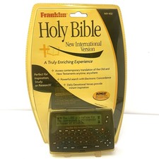Vintage 2002 Franklin Holy Bible New International Version NIV-450 New Sealed picture