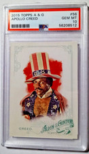 Apollo Creed 2015 Topps Allen & Ginter, No. 56, GEM MT 10 picture