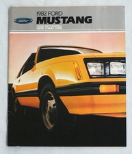 1982 Ford Mustang Sales Brochure Catalog picture